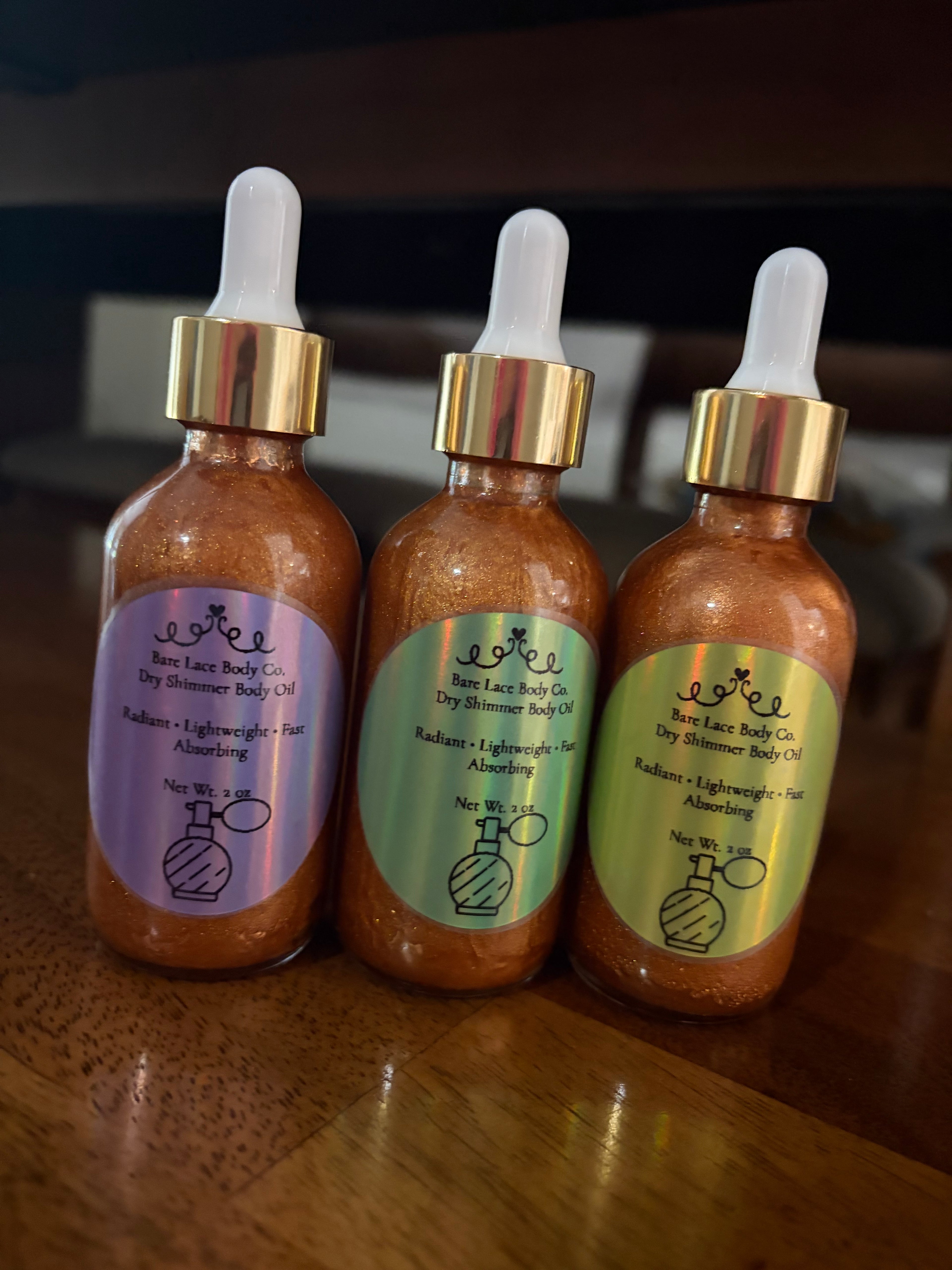 Dry Shimmer Body Oil