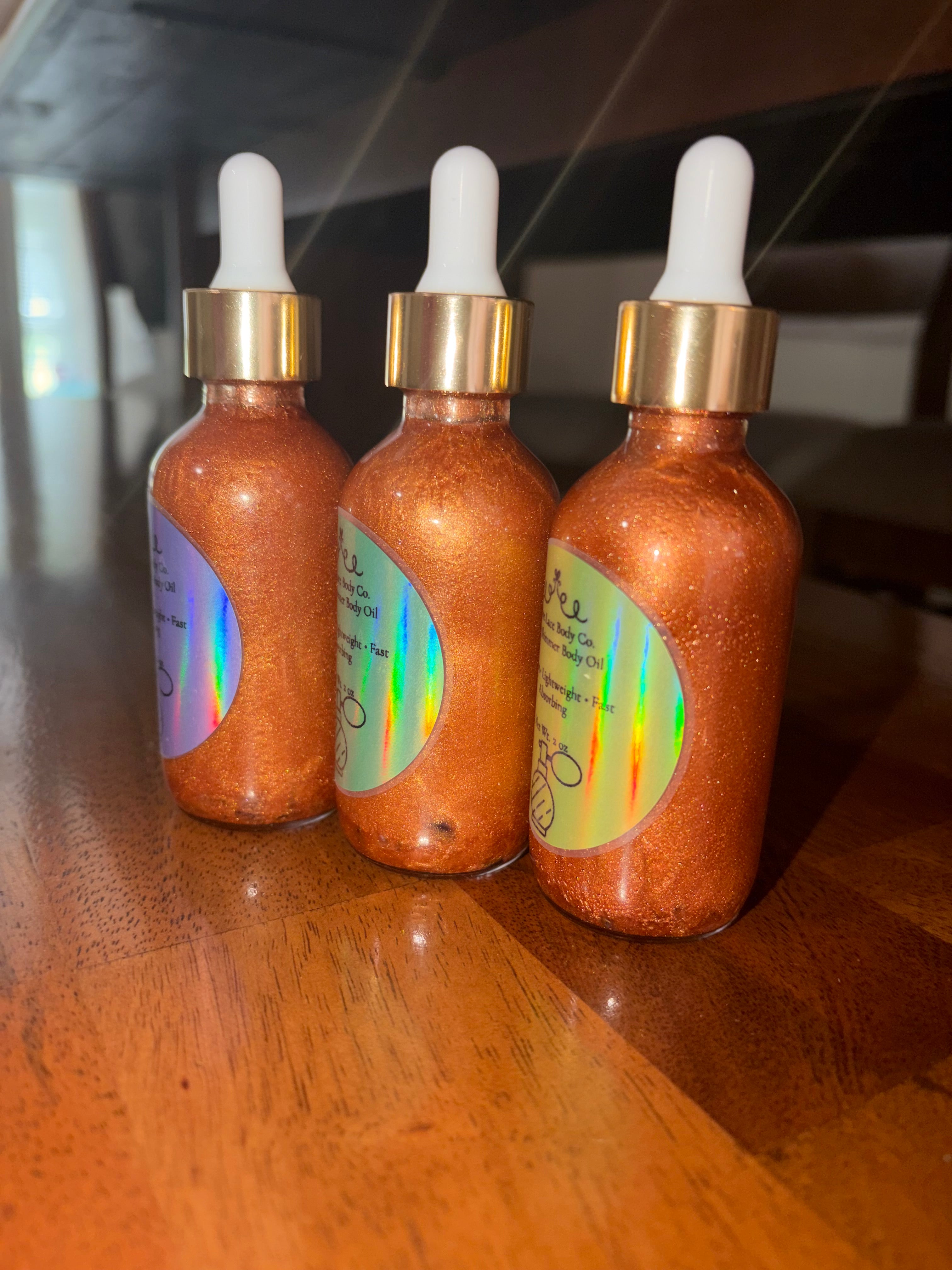 Dry Shimmer Body Oil